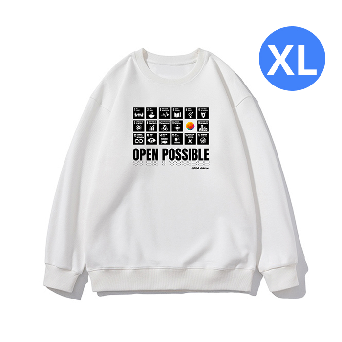 2024 Open Possible 美式大學T-永續潮流款(XL)