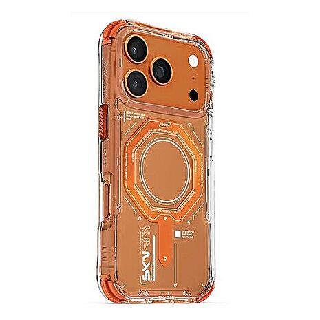 iPhone 17 Pro SKINARMA Magma 磁吸防摔殼-橘