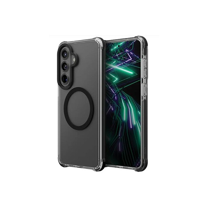 Samsung S26+ UNIQ Combat軍規認證磁吸防摔殼-黑