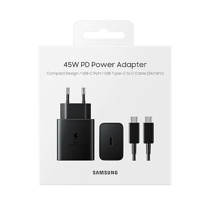 SAMSUNG 三星 45W Type C 快充組(單孔 Type C) T4510 原廠公司貨
