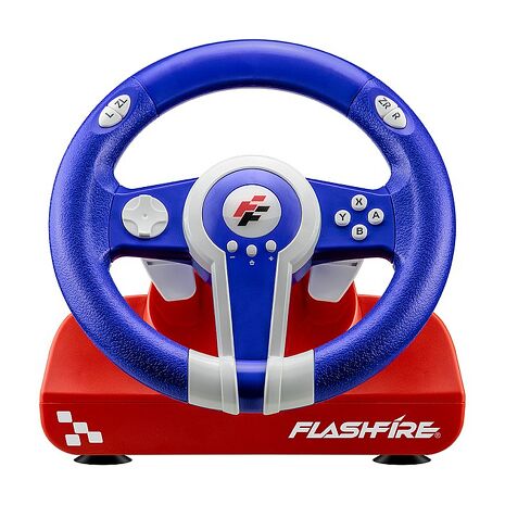 FlashFire DRIFT WHEEL 極速精靈方向盤(含踏板) Switch 1&2 PC都支援 台灣品牌