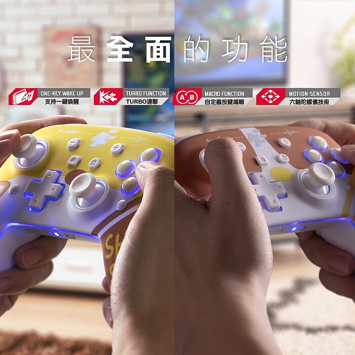 Flashfire X 柴語錄 Switch/PC無線遊戲大師手把 自動巨集循環 喚醒 薩爾達