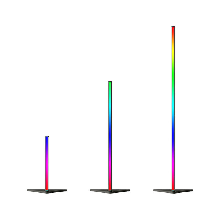 RGB氣氛節奏落地燈 音樂節奏感應燈效