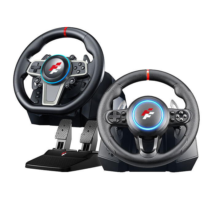 FlashFire mini racing wheel 霍爾感應方向盤 多平台適用