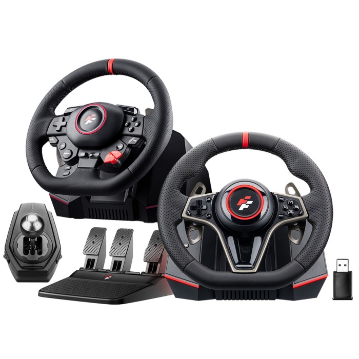 FlashFire racing wheel 霍爾感應方向盤 多平台 PS5也適用