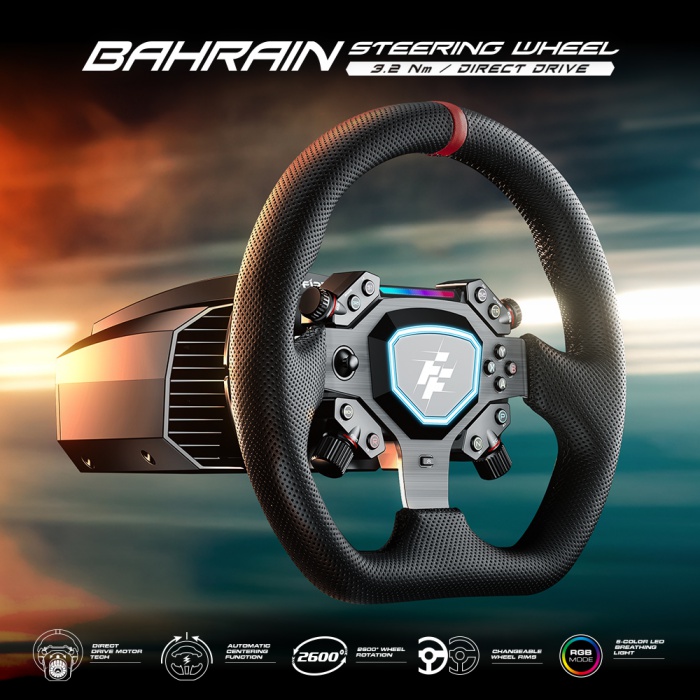 FlashFire BAHRAIN 3.2 Nm 直驅方向盤組