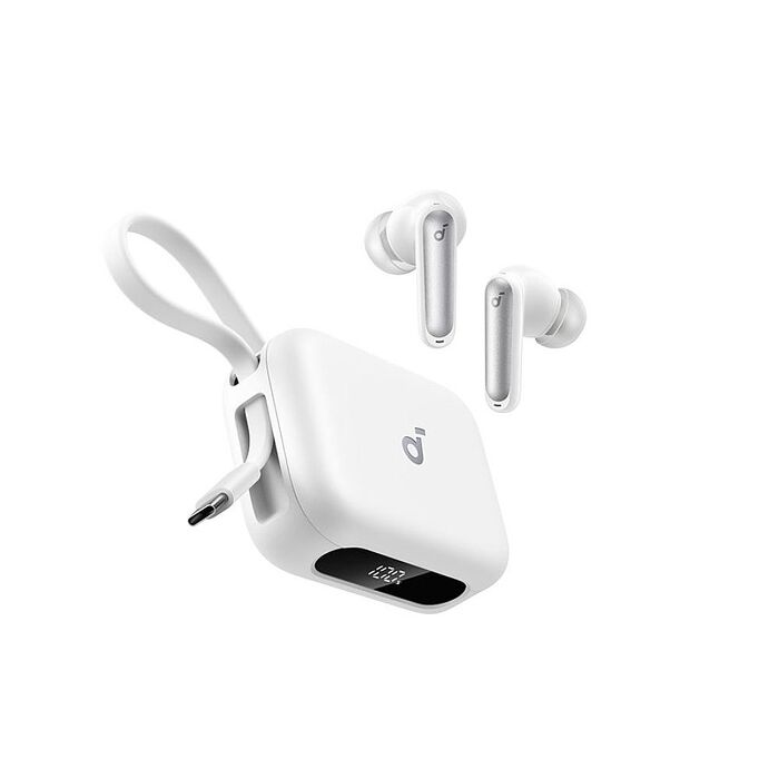 Soundcore  P41i 二合一行動電源降噪真無線藍牙耳機 白