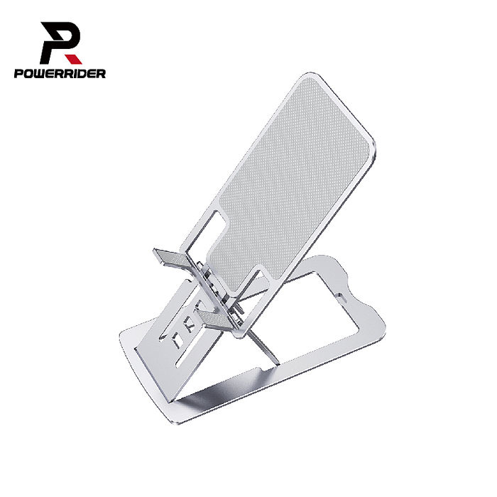 PowerRider PH301 纖薄折疊金屬桌面支架 手機支架 手機架 鋁合金 超薄