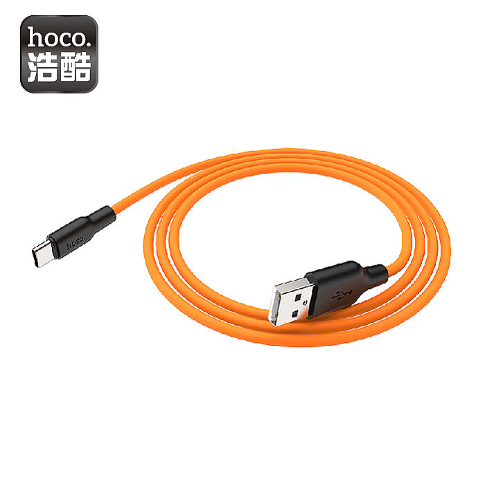 hoco. 浩酷 X21 Plus Type-C 矽膠充電數據線 充電線 傳輸線 安卓 sony充電線 mac充電線 Type-C