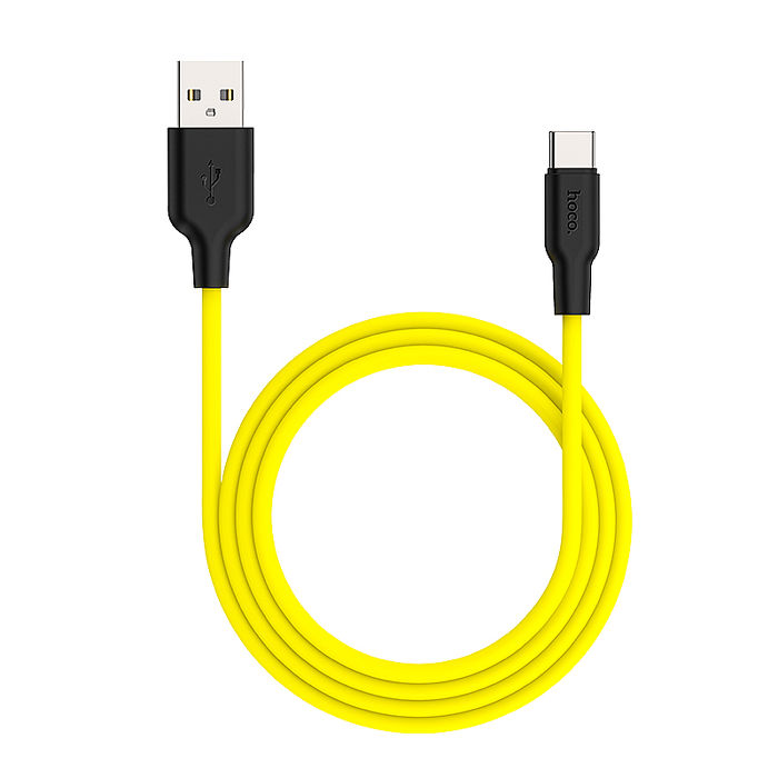 hoco. 浩酷 X21 Plus Type-C 矽膠充電數據線 充電線 傳輸線 安卓 sony充電線 mac充電線 Type-C