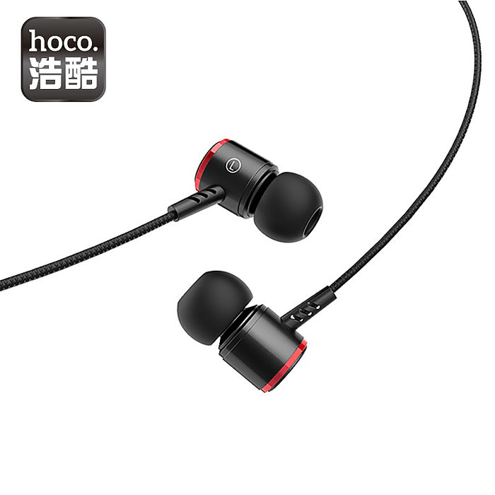 hoco. 浩酷 M42 淩韻線控帶麥耳機 有線耳機 入耳式 線控 耳麥 3.5mm 【開學季】