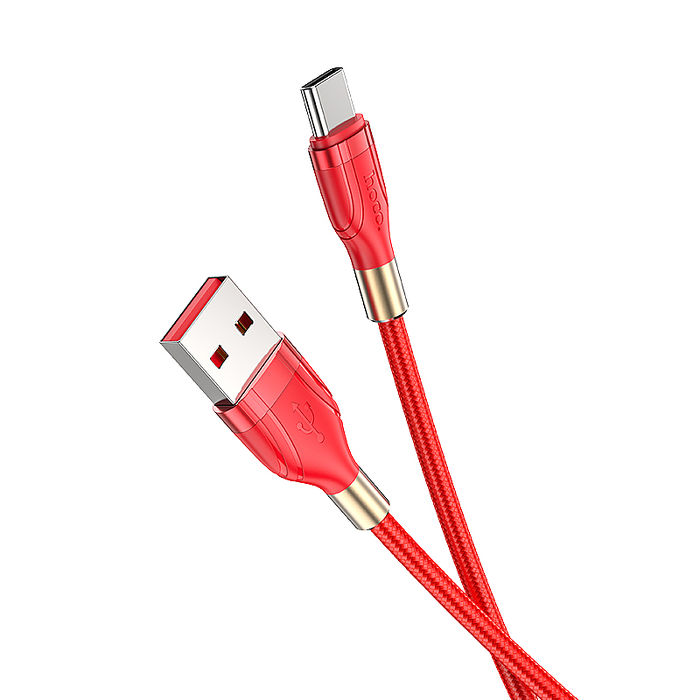 【2入組】hoco. 浩酷 U92 Type-C 金領充電數據線 充電線 傳輸線 安卓 Android / sony