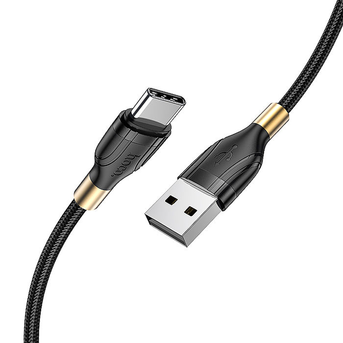 【2入組】hoco. 浩酷 U92 Type-C 金領充電數據線 充電線 傳輸線 安卓 Android / sony
