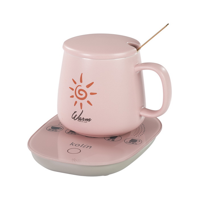 【熱銷】Kolin 歌林 多功能暖暖保溫組 陶瓷杯組+保溫盤(KCS-HC02)