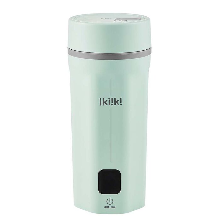 ikiiki伊崎 國際電壓隨行快煮杯 白/綠