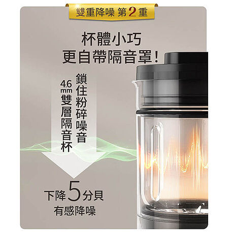 【Joyoung九陽】多功能變頻輕音冷熱調理機(L18M-Y6G)