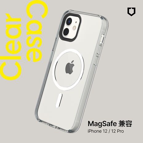 RHINOSHIELD 犀牛盾 iPhone 12/12 Pro/12 Pro Max  Clear (MagSafe兼容) 超強磁吸透明防摔手機殼(抗黃終生保固)