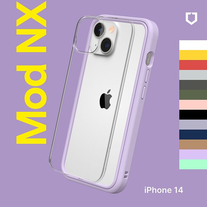 RHINOSHIELD 犀牛盾 iPhone 14 6.1吋 Mod NX 防摔邊框背蓋兩用手機保護殼
