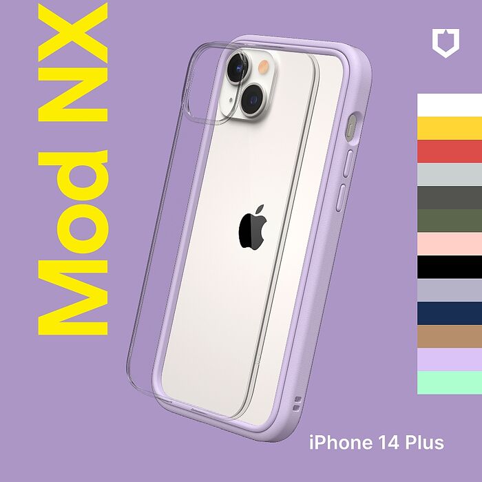 RHINOSHIELD 犀牛盾 iPhone 14 Plus 6.7吋 Mod NX 防摔邊框背蓋兩用手機保護殼