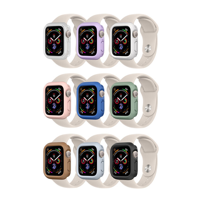 RHINOSHIELD 犀牛盾 Apple Watch SE2/SE/6/5/4 共用 40mm Crashguard NX模組化防摔邊框手錶保護殼