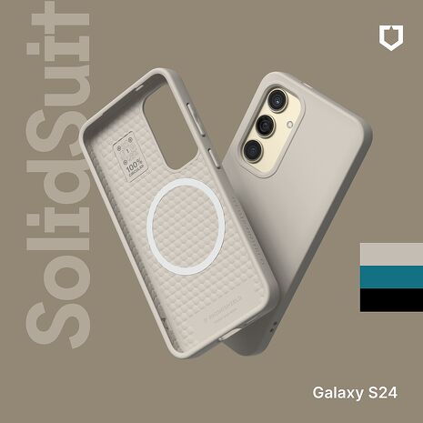 RHINOSHIELD 犀牛盾 Samsung Galaxy S24/S24+/S24 Ultra SolidSuit MagSafe兼容 磁吸手機保護殼
