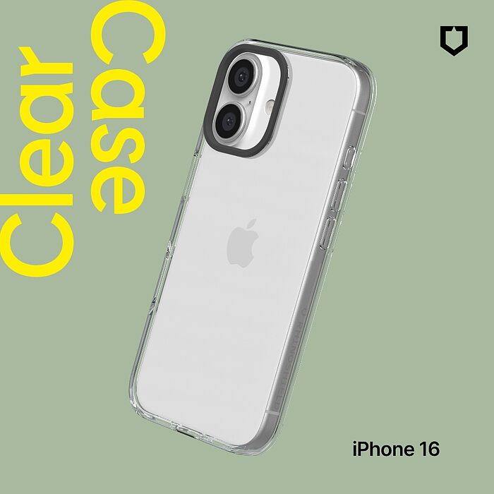 RHINOSHIELD 犀牛盾 iPhone 16/16 Plus/16 Pro/16 Pro Max Clear透明防摔手機殼 (終身黃化保固)(相機鍵開孔版)