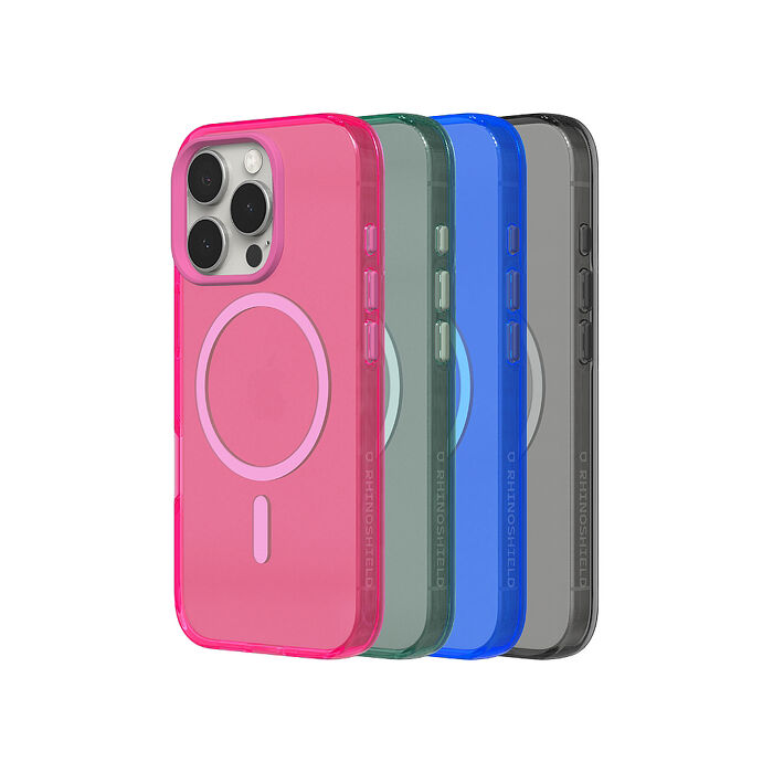 RHINOSHIELD 犀牛盾 iPhone 16/Plus/16 Pro/16 Pro Max JellyTint MagSafe兼容磁吸 半透明有色防摔手機殼(終身黃化保固)(相機鍵開孔版)