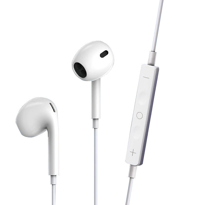 VPX iPhone Lightning 8pin 雙耳HiFi高音質 半入耳式耳麥 多功能時尚線控耳機