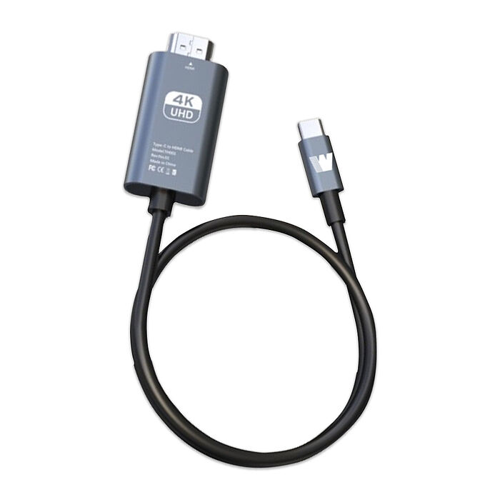 Wephone Type-C to HDMI USB3.1 4K UHD超高清畫質 鋁合金影音轉接線(2M)