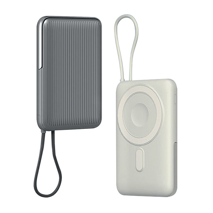 VOORCA 行李箱造型行動電源 10000mAh 磁吸無線充+自帶線+PD快充 BSMI/NCC/中國3C