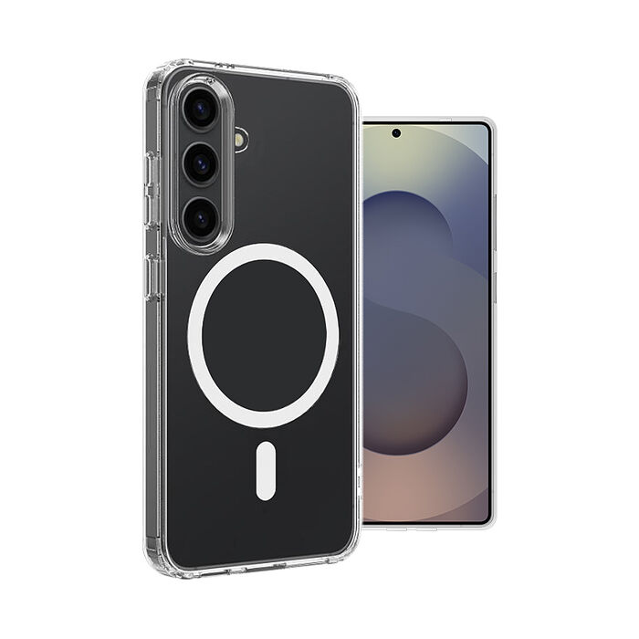 晶磁清透 三星 Galaxy S26 系列 抗發黃保護殼 磁吸防摔手機殼(透明)