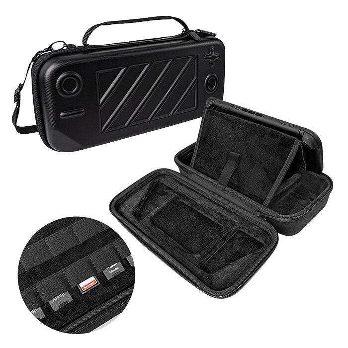 鎧甲防護 玩家必買款 Switch 2 3D硬殼防摔抗壓 大容量收納包 手提外出包