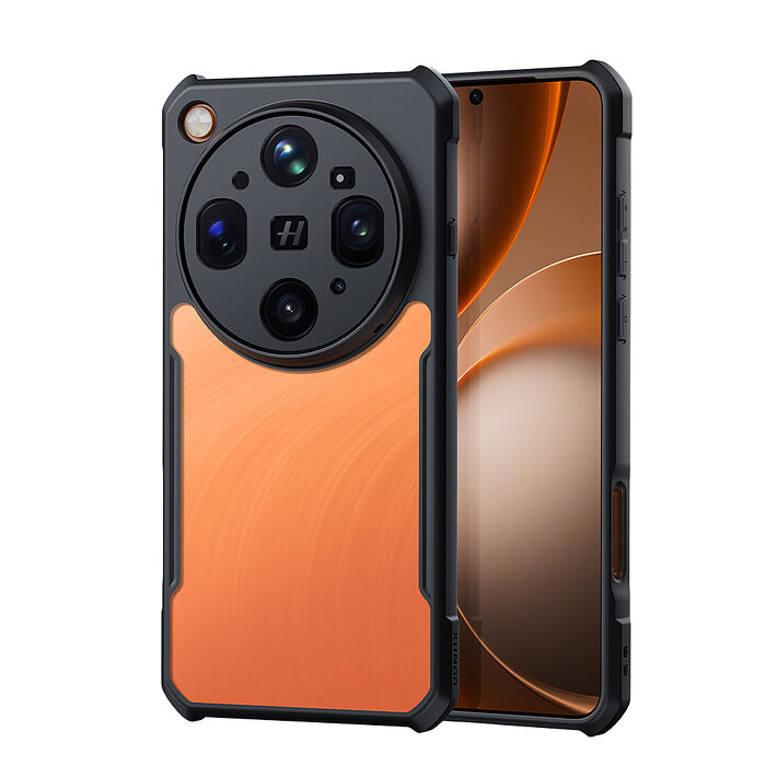 XUNDD訊迪 軍事防摔 OPPO Find X9 Ultra 鏡頭全包覆 清透保護殼 手機殼(夜幕黑)