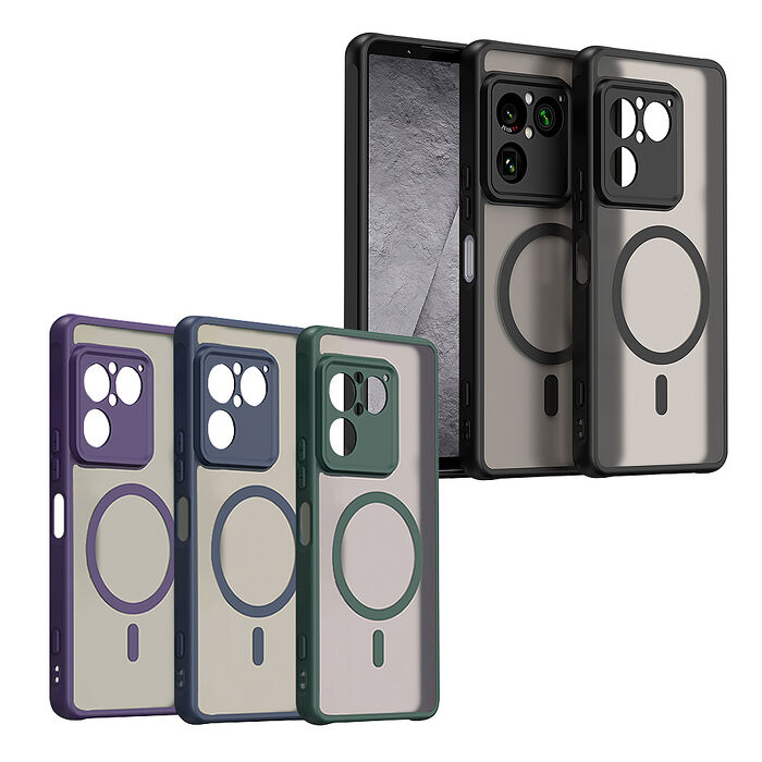 凡盾系列 SONY Xperia 1 VIII 八代 磨砂磁吸防摔殼 鏡頭全包覆 手機殼