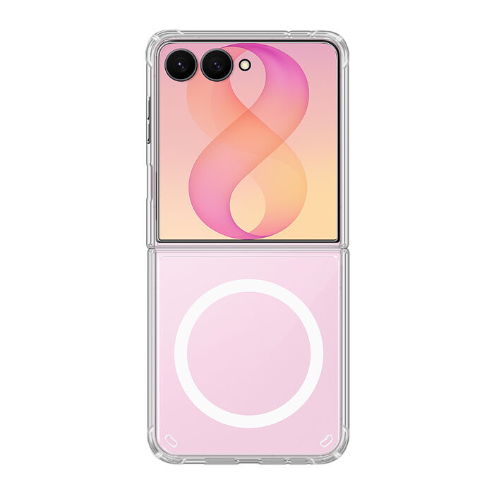 CITY磁吸版 三星 Galaxy Z Flip8 5D軍規防摔氣墊殼 磁吸手機殼 透明殼