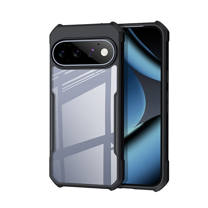 XUNDD訊迪 軍事防摔 Google Pixel 11 / 11 Pro 鏡頭全包覆 清透保護殼 手機殼(夜幕黑)