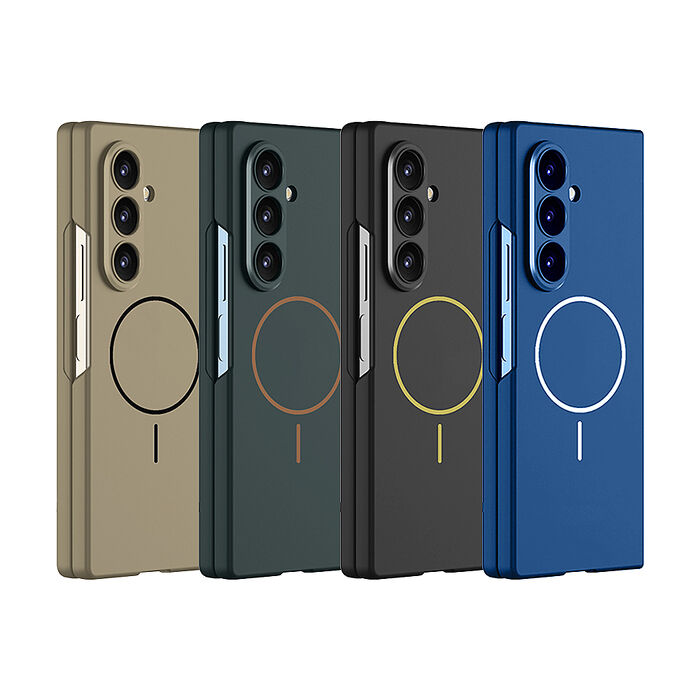 三星 Galaxy Z Fold8 Ultra 殼膜一體 鏡頭全包覆 N52磁吸膚感保護殼 手機殼