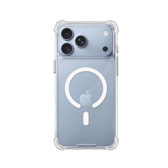 CITY磁吸版 iPhone 18 Pro/17 Pro 5D軍規防摔氣墊殼 Magsafe手機殼 透明殼