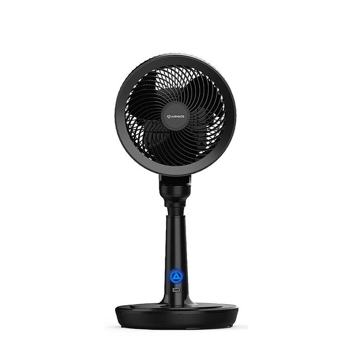 AIRMATE艾美特 智慧節能DC遙控循環扇-黑 FB2390DRI  (贈手持風扇)