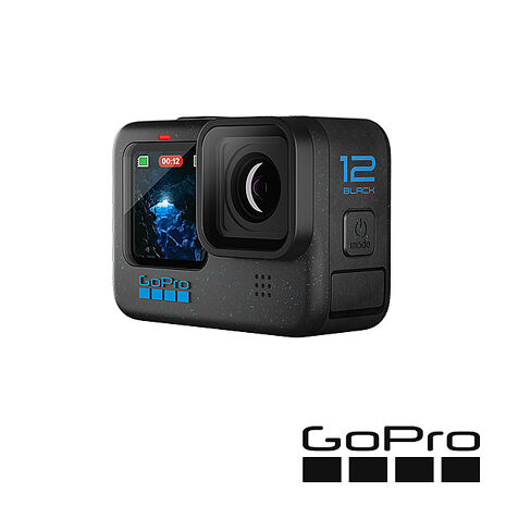 GoPro HERO 12 Black 全方位運動攝影機單機組公司貨-數位．相機．電玩