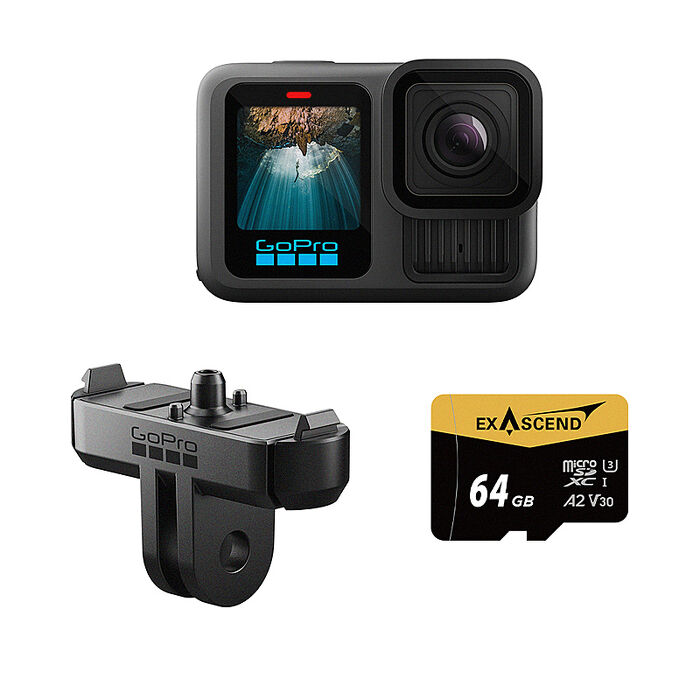 GoPro HERO 13 Black 磁吸快接套組 公司貨
