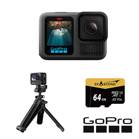 GoPro HERO 13 Black 三向自拍套組 公司貨