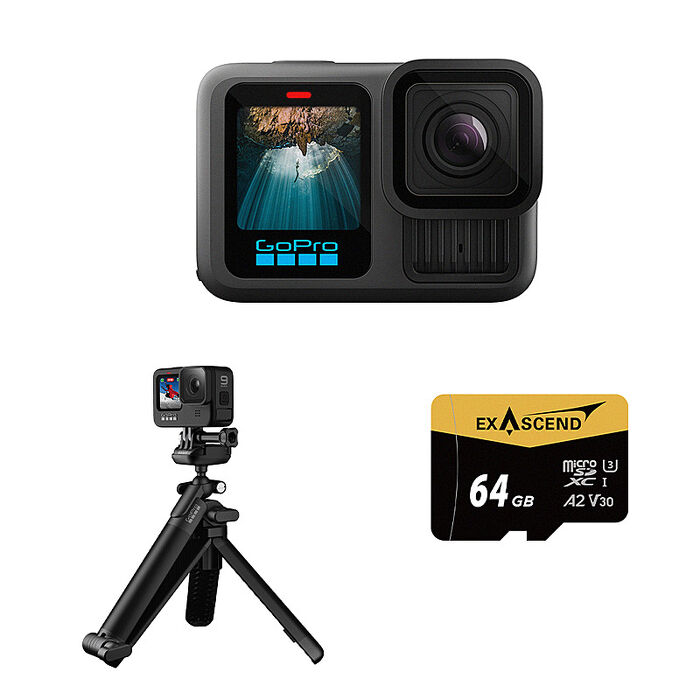 GoPro HERO 13 Black 三向自拍套組 公司貨