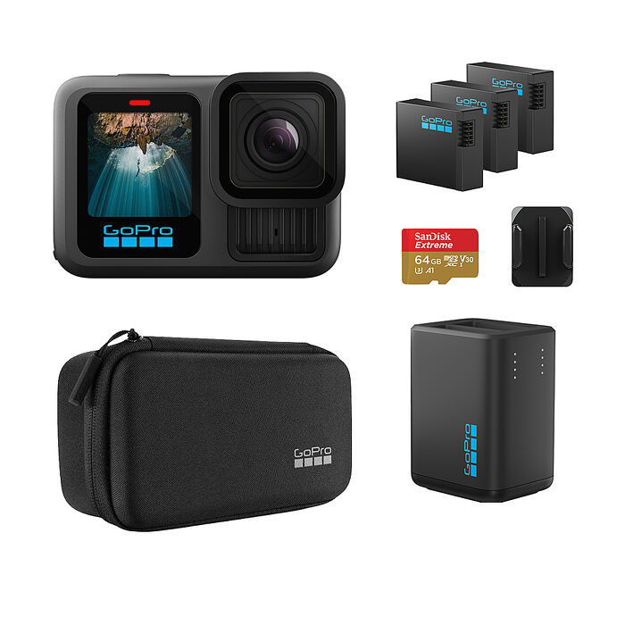 GoPro HERO13 Black 全能電量套組 CHDRB-134 公司貨