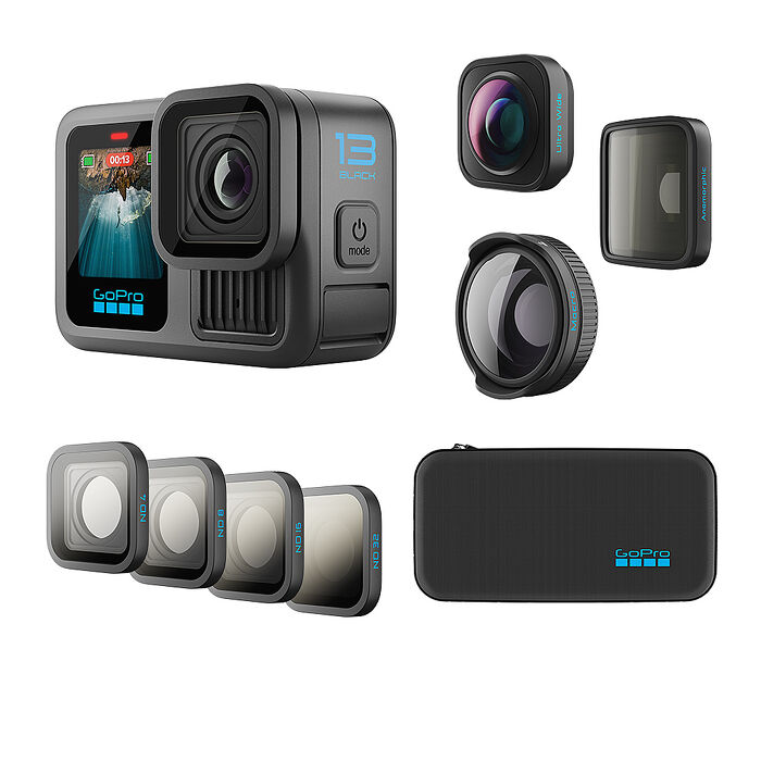 GoPro HERO13 Black 全能鏡頭套組 CHDRB-132 公司貨