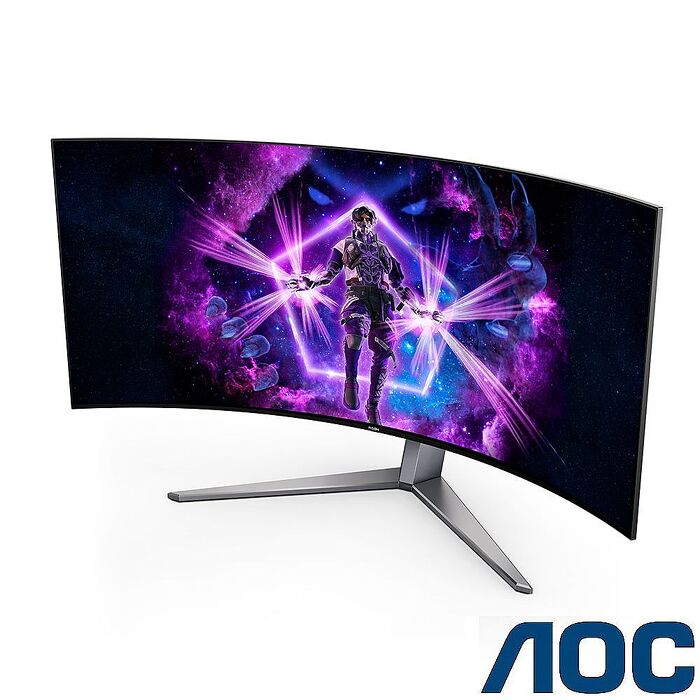 AOC AG456UCZD HDR曲面電競螢幕(45型/2K/240Hz/0.03ms/OLED)