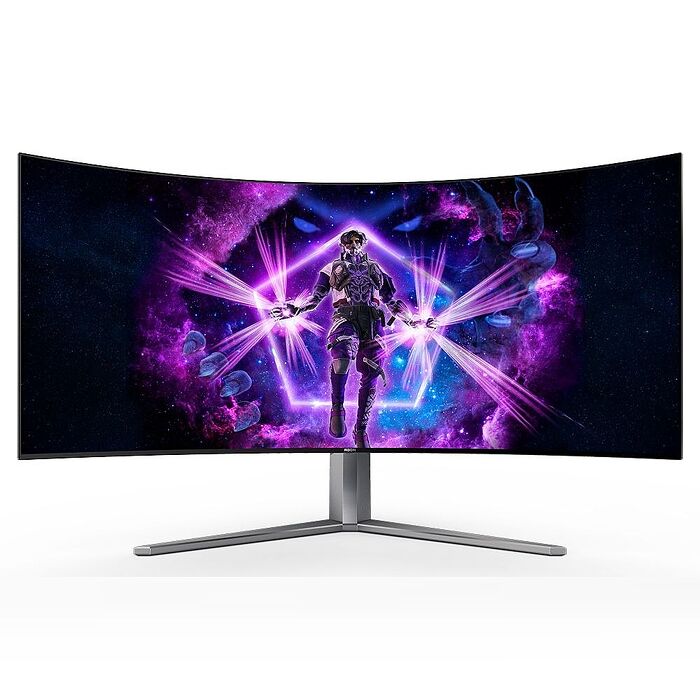 AOC AG456UCZD HDR曲面電競螢幕(45型/2K/240Hz/0.03ms/OLED)