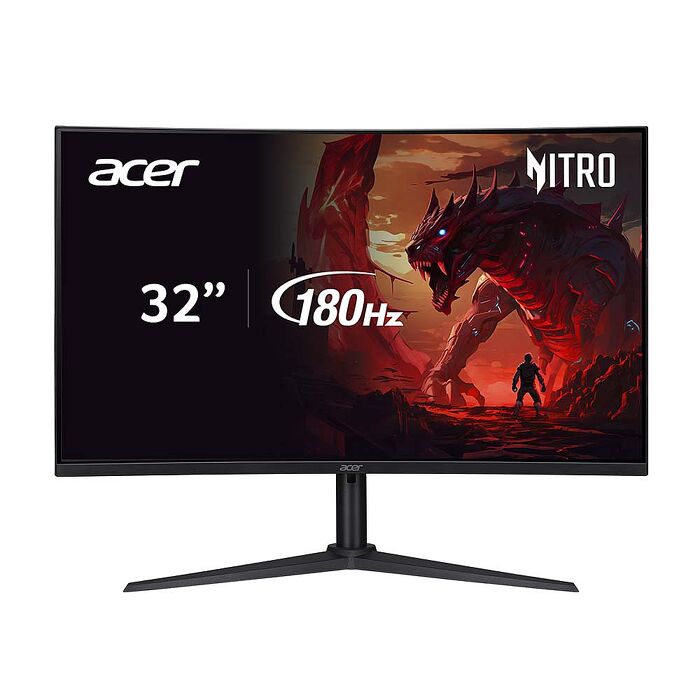 Acer XZ322QU V3 曲面螢幕(32型/2K/180Hz/1ms/VA)