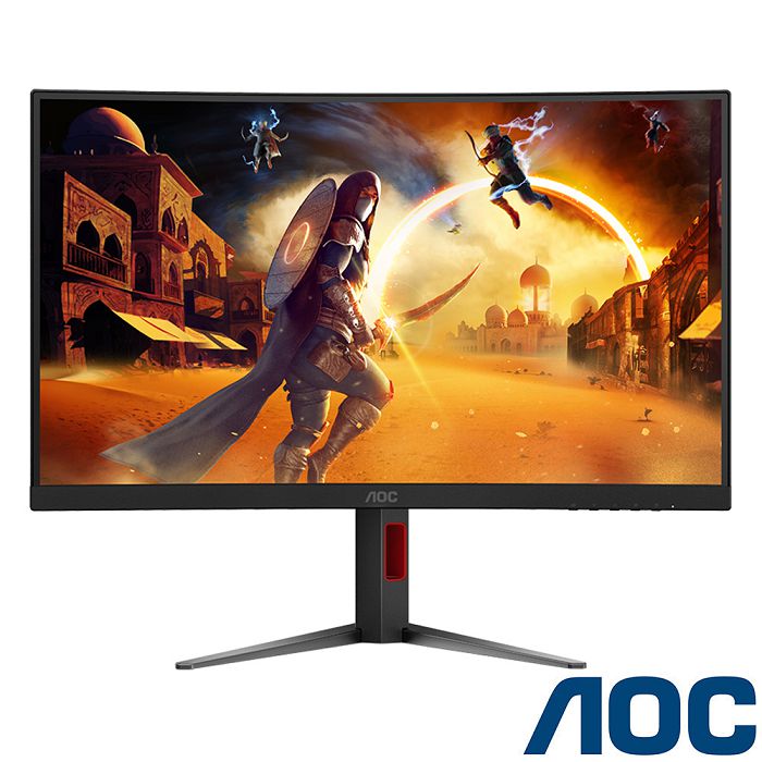 AOC CQ27G4 HDR曲面電競螢幕(27型/2K/180Hz/0.5ms/VA)