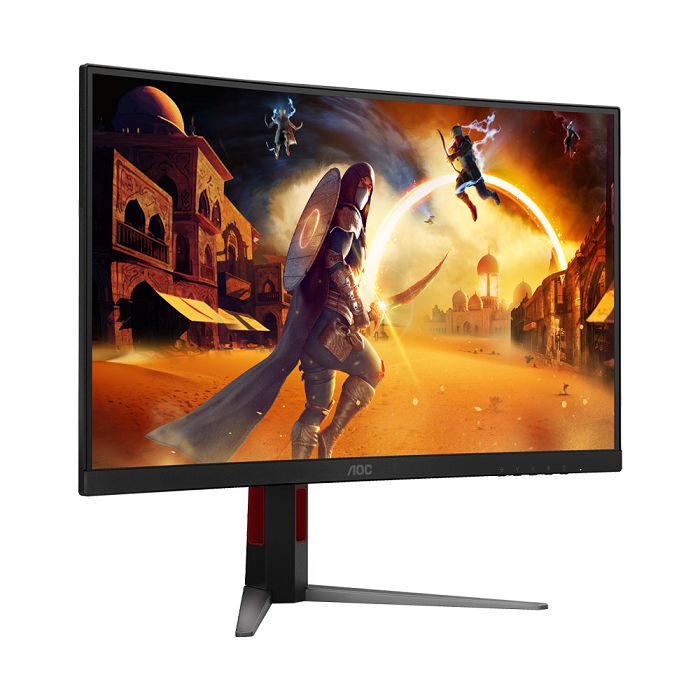 AOC CQ27G4 HDR曲面電競螢幕(27型/2K/180Hz/0.5ms/VA)